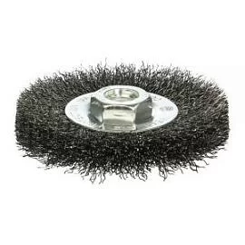 Товар «Корщетка для УШМ ПрофОснастка Мастер №71 100 мм х М14 плоская » Фото товара «Корщетка для УШМ ПрофОснастка Мастер №71 100 мм х М14 плоская »