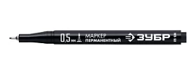 Фото товара «Маркер перманентный Зубр МП-50 черный 0,5мм»