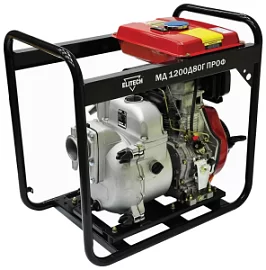 Фото товара «Мотопомпа дизельная Elitech МД 1200Д 8Г ПРОФ»