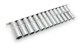 Товар «Набор торцевых головок Дело Техники 1/2" удлинённых (13 шт)» Фото товара «Набор торцевых головок Дело Техники 1/2" удлинённых (13 шт)»