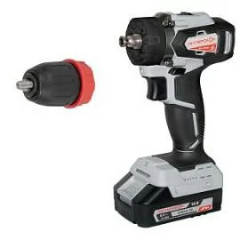 Фото товара «Аккумуляторная дрель-шуруповерт Интерскол Комби ДА-13/18ВК (2х2,0 Ач)»