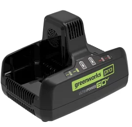 Фото товара «Зарядное устройство Greenworks G60DC10 60V для двух аккумуляторов»