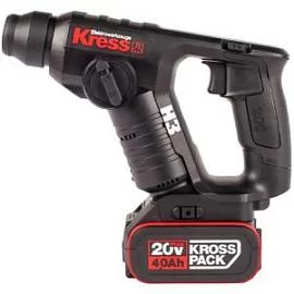 Фото товара «Аккумуляторный перфоратор Kress Н3 KU381 в кейсе (2х2,0 Ач)»