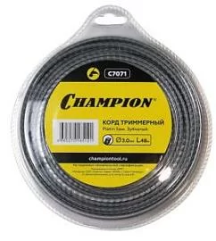 Товар «Леска для триммера Champion Platin Saw 3,0 мм/48 м зубчатая » Фото товара «Леска для триммера Champion Platin Saw 3,0 мм/48 м зубчатая »