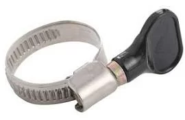 Фото товара «Стяжка-хомут червячный с ключом 12-20 мм »