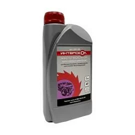 Фото товара «Масло для 4-х тактного двигателя Интерскол 1 л минеральное»