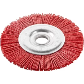 Товар «Корщетка для УШМ Strong 150 мм M14 дисковая нейлоновая» Фото товара «Корщетка для УШМ Strong 150 мм M14 дисковая нейлоновая»