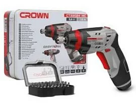 Фото товара «Аккумуляторная отвертка Crown CT22024 MC»