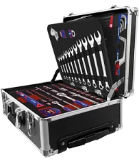 Вы смотрели Набор инструментов WORKPRO в алюминиевом кейсе (145 шт) (WP209089)