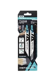 Товар «Пилка для лобзика Metallica Optima T101B HCS 100/75 мм по дереву (2 шт)» Фото товара «Пилка для лобзика Metallica Optima T101B HCS 100/75 мм по дереву (2 шт)»