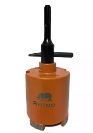 Фото товара «Коронка алмазная Adel Instrument Rhino 72 мм SDS+ (комплект) »