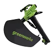 Аккумуляторный воздуходув-пылесос Greenworks GD40BVII 40В (1х5,0 Ач) – фото №2 Аккумуляторный воздуходув-пылесос Greenworks GD40BVII 40В (1х5,0 Ач) – №2