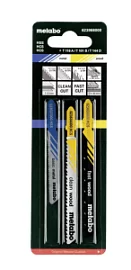 Фото товара «Набор пилок для лобзика Metabo универсальный (3 шт)»