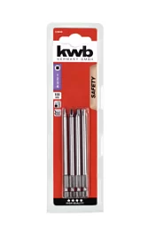 Фото товара «Набор бит KWB Micro Robertson SQ 1, 2, 3, 4 100 мм (4 шт)»