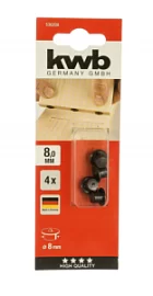 Фото товара «Кернер центровой для разметки шкантов KWB 8 мм (4 шт)»