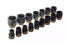 Фото товара «Набор головок ударных Runtec 3/4" 17-50 мм (16 шт)»