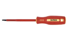 Вы смотрели Отвертка крестовая Elitech PH0 х 75 мм диэлектрическая (231201)