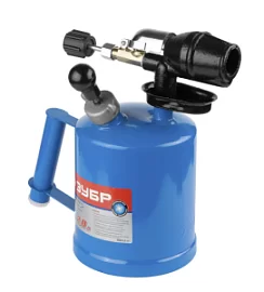 Фото товара «Лампа паяльная Зубр Профессионал с чугунным эжектором 2,0 л»