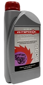 Фото товара «Масло для 4-х тактного двигателя Интерскол 1 л полусинтетическое»