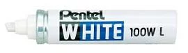 Товар «Маркер промышленный Pentel White 5,5-6,5 мм, скошенный, белый» Фото товара «Маркер промышленный Pentel White 5,5-6,5 мм, скошенный, белый»