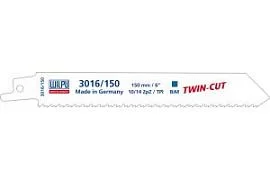 Фото товара «Полотно сабельное Wilpu 3016/150 Twin-Cut Bi-Metal (1 шт)»