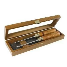 Фото товара «Набор из 2-х скошенных стамесок Narex Wood Line Plus, 12мм (851662)»