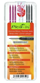 Товар «Набор грифелей Pica Dry 3 красных, 2 белых, 3 серых (8 шт) » Фото товара «Набор грифелей Pica Dry 3 красных, 2 белых, 3 серых (8 шт) »