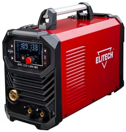Фото товара «Сварочный аппарат Elitech АИС 220 СИН ЖК»