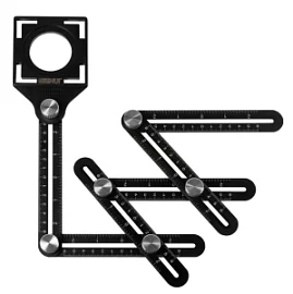 Фото товара «Шаблон-линейка DLT H3 для создания сложных форм и разметки отверстий »