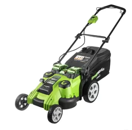 Фото товара «Аккумуляторная газонокосилка Greenworks Twin Force G40LM49DB (без акк и зу)»