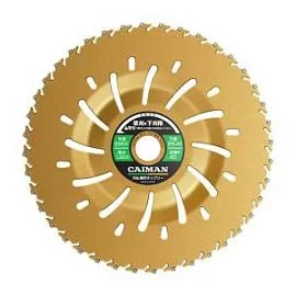 Фото товара «Диск для триммера Caiman Yellow Shark 230/25,4/36Р с функцией отброса травы»