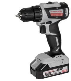 Фото товара «Аккумуляторная дрель-шуруповерт Интерскол МиниМАКС ДА-10/18В 44 АПИ (2х2,5 Ач)»