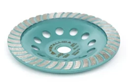 Товар «Чаша алмазная Metallica Optima 180x22,2 мм по бетону турбо» Фото товара «Чаша алмазная Metallica Optima 180x22,2 мм по бетону турбо»