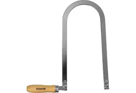 Фото товара «Лобзик ручной Stayer Master 130х250 мм + 6 полотен»