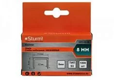 Вы смотрели Скобы для степлера Sturm 53/8 мм (1000 шт)