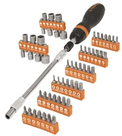 Фото товара «Отвертка с трещоткой и битами Truper JDM-58 (18220)»