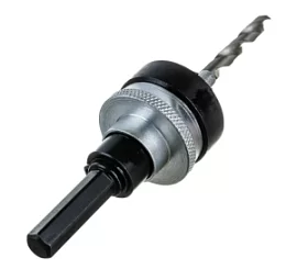 Фото товара «Адаптер для коронки Bi-Metal Metalica 32-250 мм HEX со сверлом, 5/8", с подпружиненной муфтой»