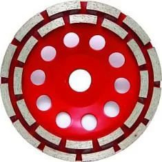 Вы смотрели Чаша алмазная Elitech 125x22.2 мм двухрядная