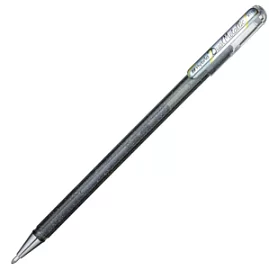 Товар «Ручка гелевая с чернилами хамелеон Pentel Hybrid Dual Metallic 1,0 мм, серебристая» Фото товара «Ручка гелевая с чернилами хамелеон Pentel Hybrid Dual Metallic 1,0 мм, серебристая»