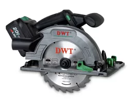 Фото товара «Аккумуляторная дисковая пила DWT AHKP-20-165 DN-4 BMC (2х4,0 Ач)»