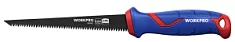 Вы смотрели Ножовка по гипсокартону WORKPRO 150 мм 8TPI Bi-Metal (WP215017)