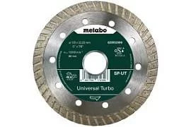 Фото товара «Диск алмазный Metabo Universal Turbo 125x22,2 мм сплошной»