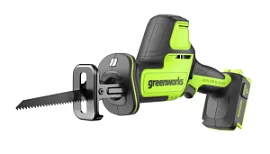 Товар «Аккумуляторная сабельная пила Greenworks GPT-CRS-25 (без акк. и з/у) » Фото товара «Аккумуляторная сабельная пила Greenworks GPT-CRS-25 (без акк. и з/у) »