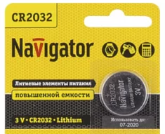 Вы смотрели Батарейка Navigator NBT-CR2032-BP2 (1 шт)