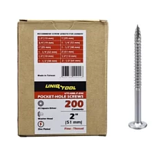 Вы смотрели Саморезы оцинкованные Uniqtool Maxi-Loc 2", 50 мм (200 шт)