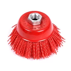 Вы смотрели Корщетка для УШМ Strong 75 мм M14 нейлоновая, чашка 