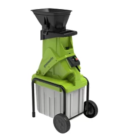 Товар «Измельчитель электрический Greenworks GACSB 2500W» Фото товара «Измельчитель электрический Greenworks GACSB 2500W»