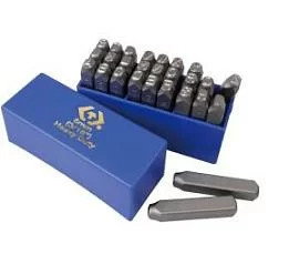 Фото товара «Набор клейм буквенных латиница King Tony 5 мм (27 пр)»