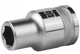 Товар «Головка торцовая Kraftool Industrie Qualitat Flank Cr-V 10 мм, 1/2"» Фото товара «Головка торцовая Kraftool Industrie Qualitat Flank Cr-V 10 мм, 1/2"»