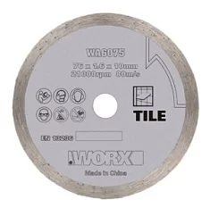 Раннее вы смотрели Диск алмазный Worx 76х1,6х10 мм Вы смотрели Диск алмазный Worx 76х1,6х10 мм